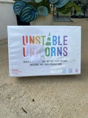 Unstable Unicorns Card Game - Rainbow Logo